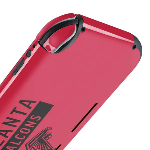 NFL Atlanta Falcons Red Performance Series Nintendo Switch Lite Skin